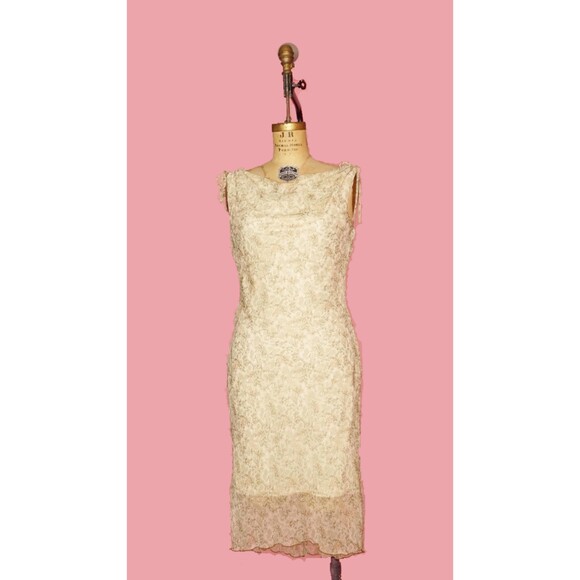 1990s-Y2K. Jonathan Martin Floral Print COWL Neck ASYMMETRICAL. S-M - Picture 2 of 10